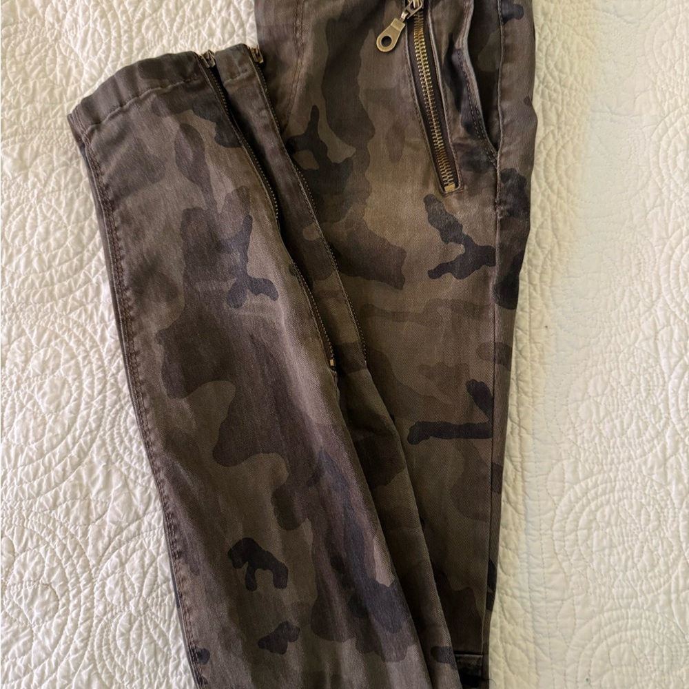 Zara Basic Moto Skinny Skinny Pants